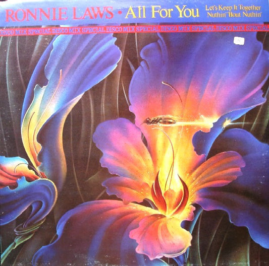 Ronnie Laws : All For You (12", Spe)