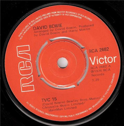 David Bowie : TVC 15 (7", Single)