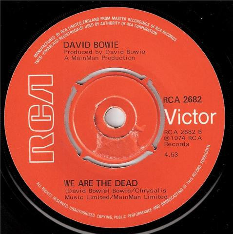 David Bowie : TVC 15 (7", Single)