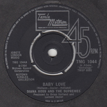 Diana Ross And The Supremes* : Baby Love / Stop! In The Name Of Love (7", Single)