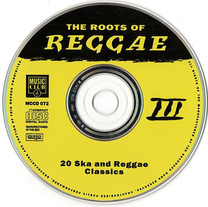 Various : The Roots Of Reggae III (CD, Comp)