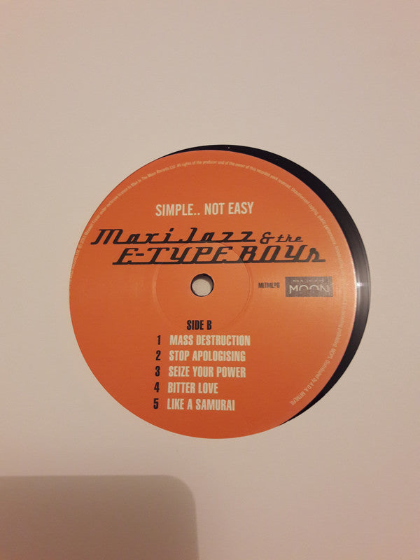 Maxi Jazz & E-Type Boys : Simple.. Not Easy (LP, Album)