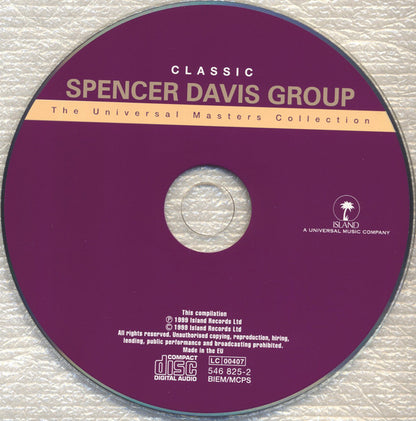 The Spencer Davis Group : Classic (CD, Comp, RE, RM)