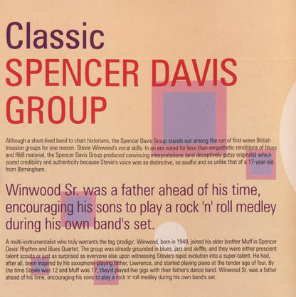 The Spencer Davis Group : Classic (CD, Comp, RE, RM)