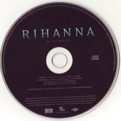 Rihanna : Good Girl Gone Bad (CD, Album, Sup)