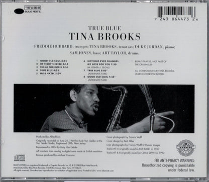 Tina Brooks : True Blue (CD, Album, RE, RM)