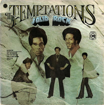 The Temptations : Solid Rock (LP, Album, Gat)