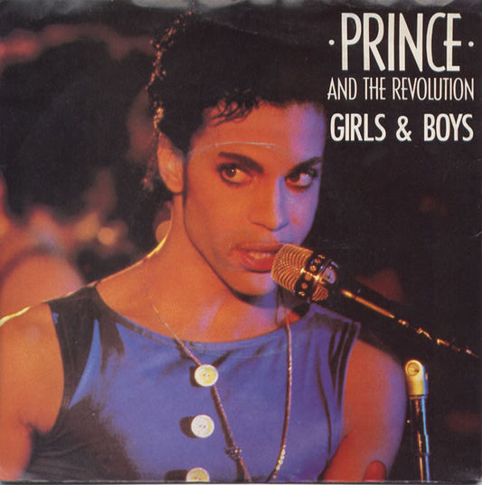 Prince And The Revolution : Girls & Boys (7", Single, Sil)