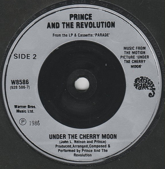 Prince And The Revolution : Girls & Boys (7", Single, Sil)