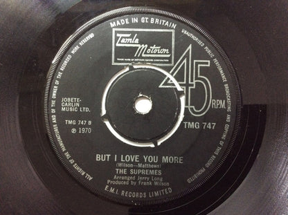 The Supremes : Everybody's Got The Right To Love / But I Love You More (7", 4-P)