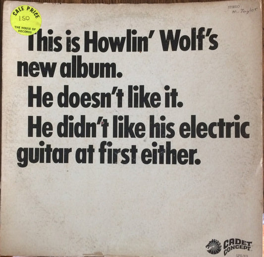 Howlin' Wolf : The Howlin' Wolf Album (LP, Album, Mon)