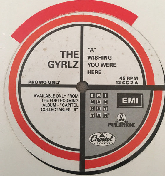 The Gyrlz / Melba Moore : Wishing You Were Here / Keeps Me Runnin' Back (12", Promo)