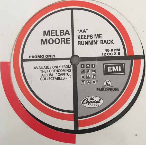 The Gyrlz / Melba Moore : Wishing You Were Here / Keeps Me Runnin' Back (12", Promo)