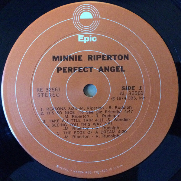 Minnie Riperton : Perfect Angel (LP, Album)