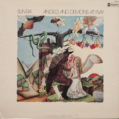 Sun Ra And His Myth Science Arkestra* : Angels And Demons At Play (LP, Album, RE)