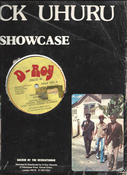 Black Uhuru : Showcase (LP, Album, M/Print)