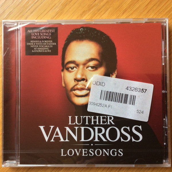 Luther Vandross : Love Songs (CD, Comp)