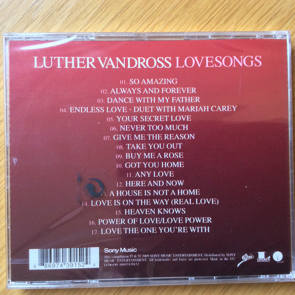 Luther Vandross : Love Songs (CD, Comp)