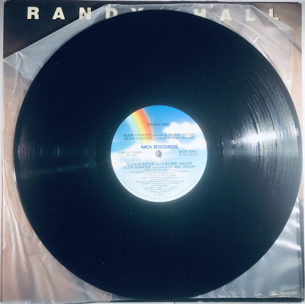 Randy Hall : Slow Starter (12" Version) (12")