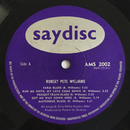 Robert Pete Williams : Robert Pete Williams (LP, Album)