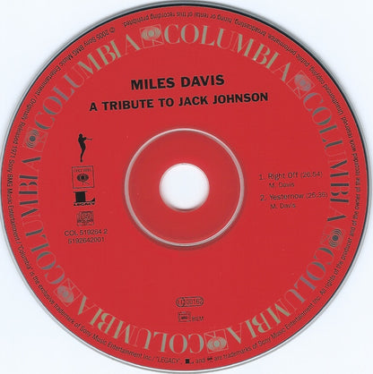 Miles Davis : A Tribute To Jack Johnson (HDCD, Album, RE, RM)