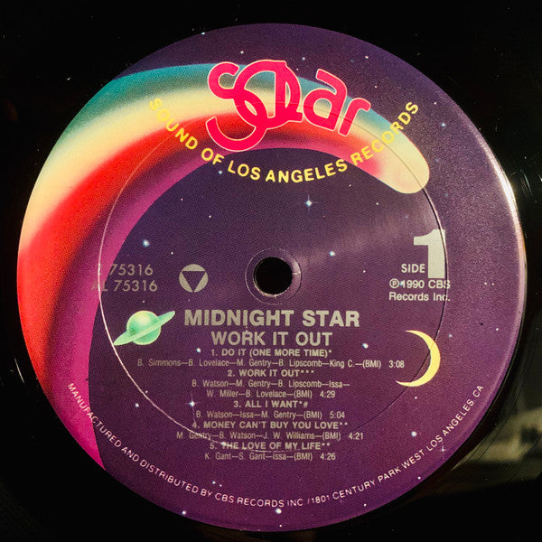 Midnight Star : Work It Out (LP, Album)