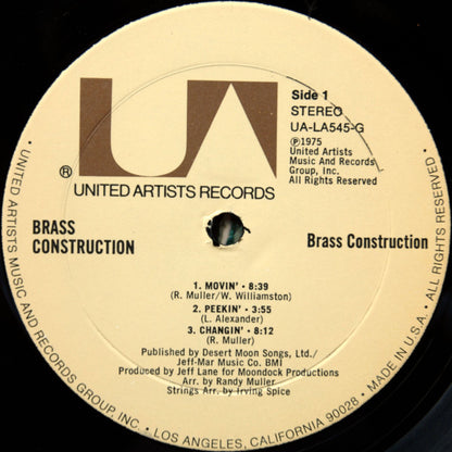 Brass Construction : Brass Construction (LP, Album, Res)