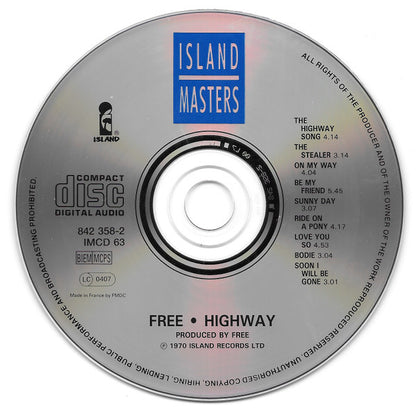 Free : Highway (CD, Album, RE, RP)