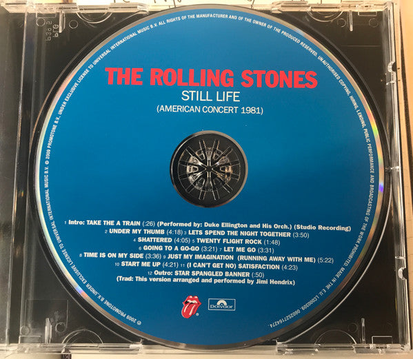 The Rolling Stones : "Still Life" (American Concert 1981) (CD, Album, RE, RM)