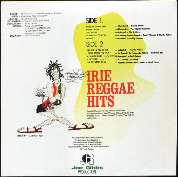 Various : Irie Reggae Hits (LP, Comp, RE, RM)