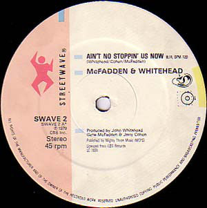 McFadden & Whitehead / Billy Paul : Ain't No Stoppin' Us Now / Bring The Family Back (12", Ltd)