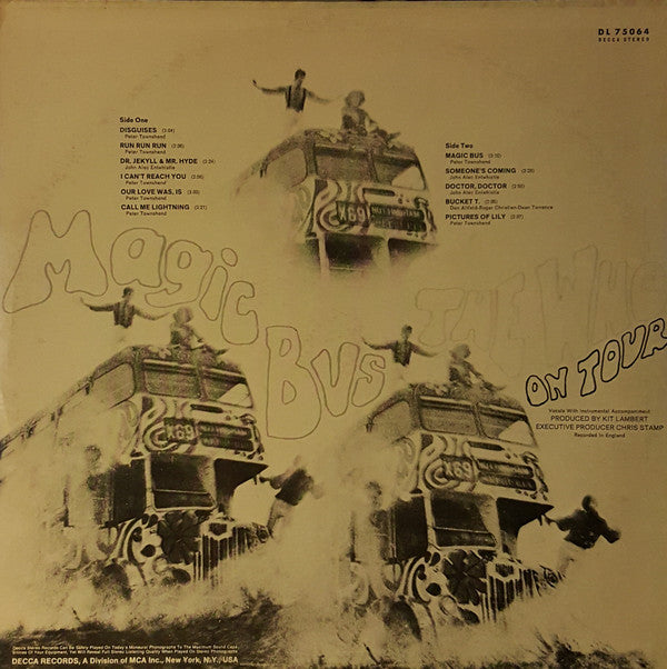 The Who : Magic Bus (LP, Album, Comp, Lon)