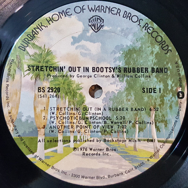 Bootsy's Rubber Band : Stretchin' Out In Bootsy's Rubber Band (LP, Album, Ter)