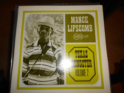 Mance Lipscomb : Texas Songster Volume 2 (LP, Album, RE)