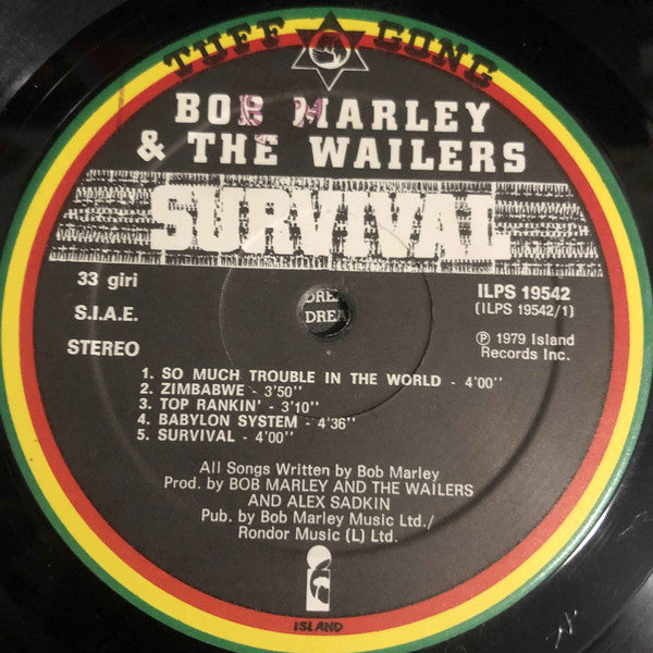 Bob Marley & The Wailers : Survival (LP, Album)