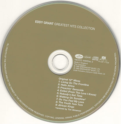 Eddy Grant : Greatest Hits Collection (2xCD, Comp)