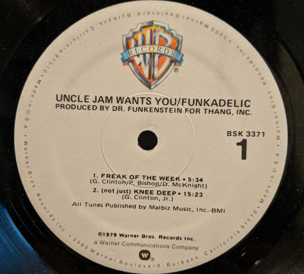 Funkadelic : Uncle Jam Wants You (LP, Album, Spe)