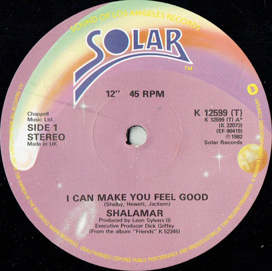 Shalamar : I Can Make You Feel Good (12", Single)