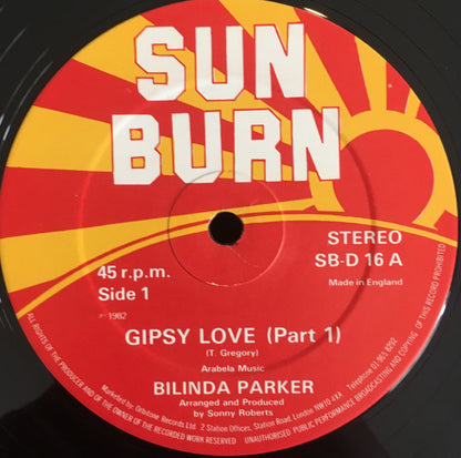 Belinda Parker : Gipsy Love (12")