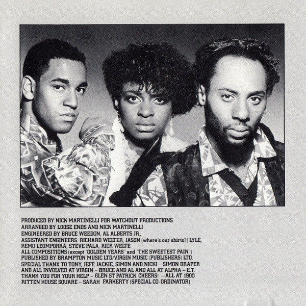 Loose Ends : So Where Are You? (CD, Album)