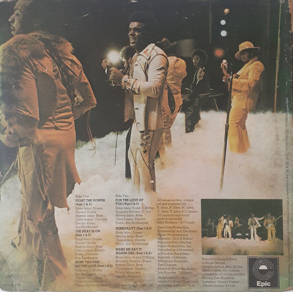 The Isley Brothers : The Heat Is On Featuring: Fight The Power (LP, Album, Gat)