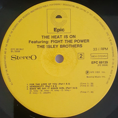 The Isley Brothers : The Heat Is On Featuring: Fight The Power (LP, Album, Gat)