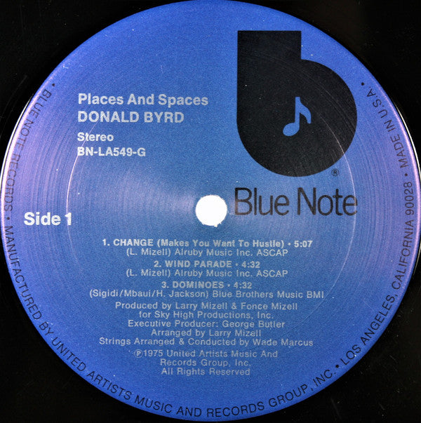 Donald Byrd : Places And Spaces (LP, Album, San)