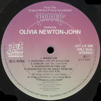 Electric Light Orchestra / Olivia Newton-John : Xanadu (From The Original Motion Picture Soundtrack) (LP, Album, Gat)