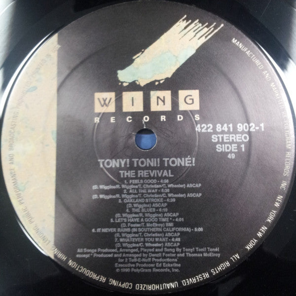 Tony! Toni! Toné! : The Revival (LP, Album)