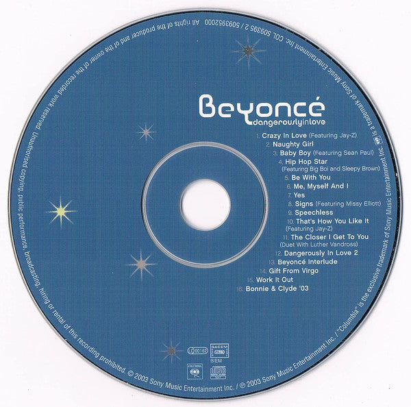 Beyoncé : Dangerously In Love (CD, Album)