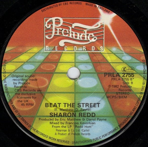 Sharon Redd : Never Give You Up / Beat The Street (7", Single)