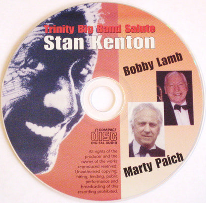 Trinity Big Band, Bobby Lamb, Marty Paich : Trinity Big Band Salute Stan Kenton (CD, Album)