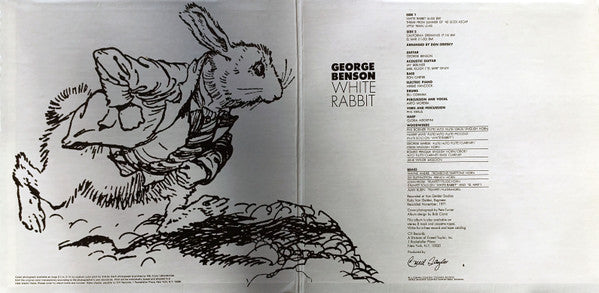 George Benson : White Rabbit (LP, Album, Gat)