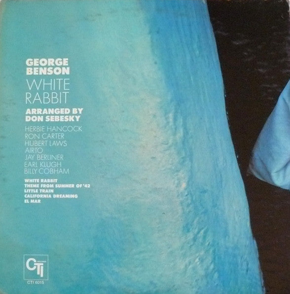 George Benson : White Rabbit (LP, Album, Gat)